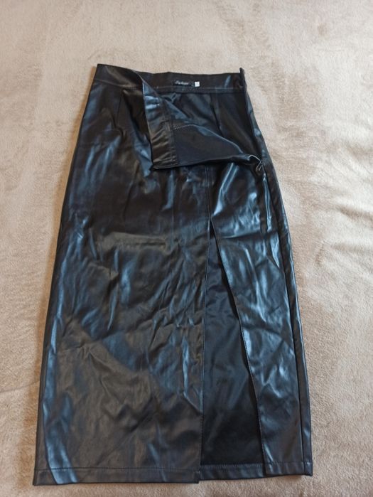 Шкіряна спідниця 42 р