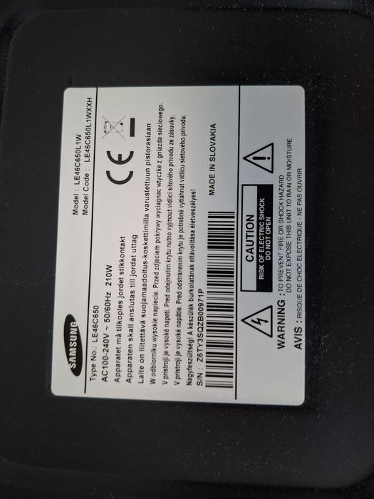 *** Telewizor Samsung LE46C650 plus uchwyt ścienny ***