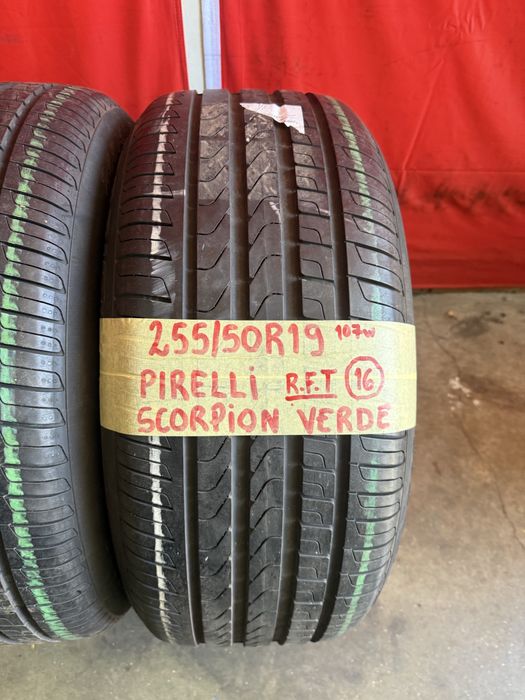 Pneus RFT 255/50/19 Pirelli Como Novos