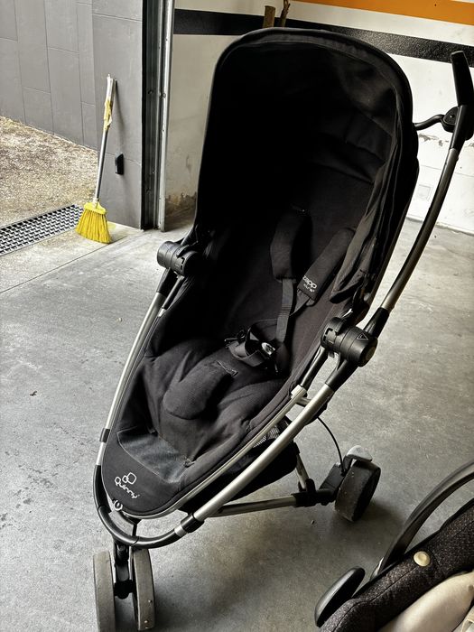 Conjunto cadeiras auto + ovo + base isofix + carrinho de passeio