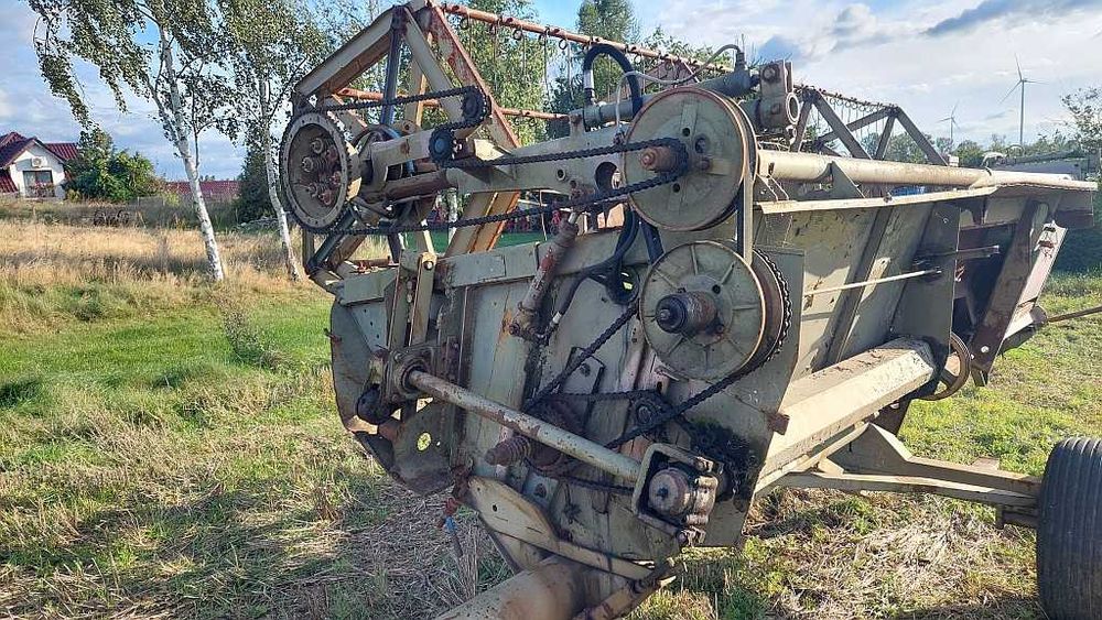 Heder 4.20m + Wózek Kombajn Zbożowy Fortschritt e514 kompletny e512