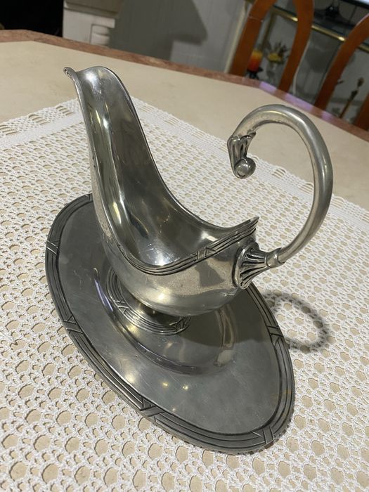 Molheira com prato em estanho 95 % – FESIL – Made in Portugal – NOVA