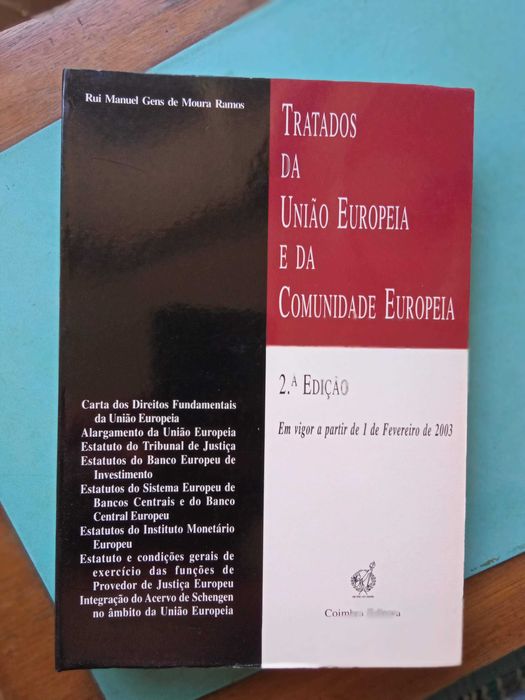 Tratados da União Europeia e da Comunidade Europeia - Direito