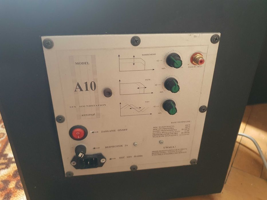 Amplituner SONY STR-DG500 + kolumny/głośniki STX 5.1