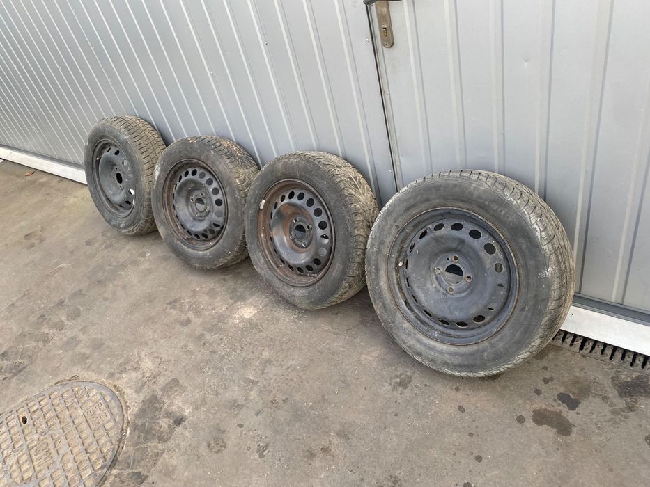 DACIA DOKKER LODGY  4 x KOŁA 15 , 15” 185/65R15 FELGI STALOWE Z OPONAMI 185/65 R15