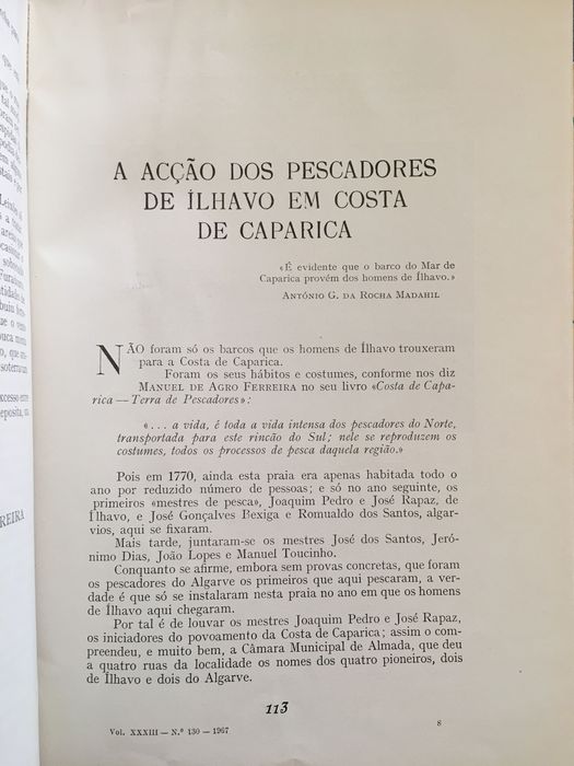 Arquivos do Distrito de Aveiro. J. Estevão-Pescadores-Ducado de Aveiro