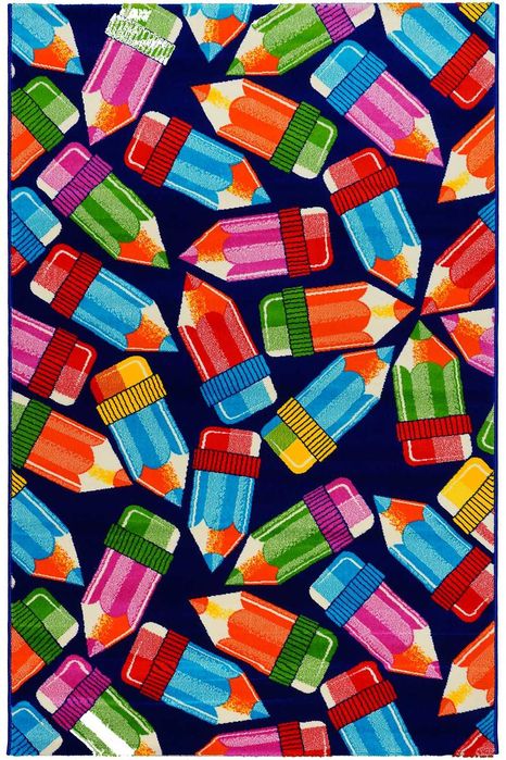 Детский ковёр Карандаши 1,0х2,0м. Ковёр в детскую. Детский коврик