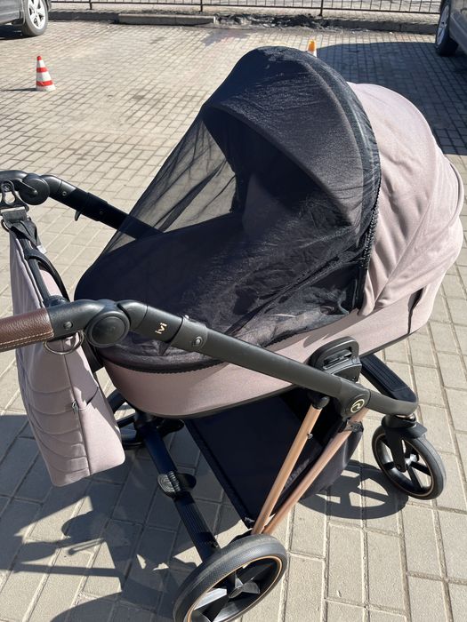 Коляска 3в1 Roan Ivi  Cocoa Rose Gold