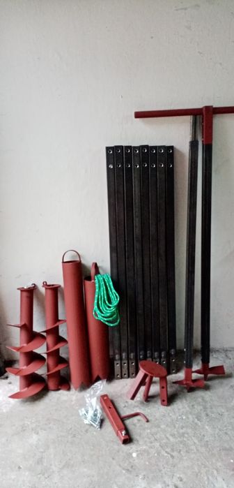 Wiertnica ręczna do studni świder szlamówka