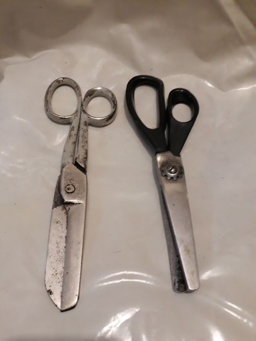 Ножницы портновские,  зиг-заг