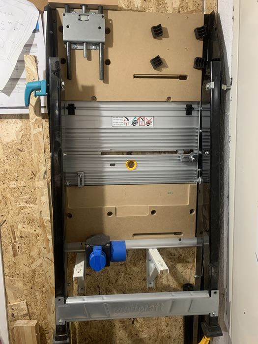 Bancada de trabalho desdobrável WOLFCRAFT