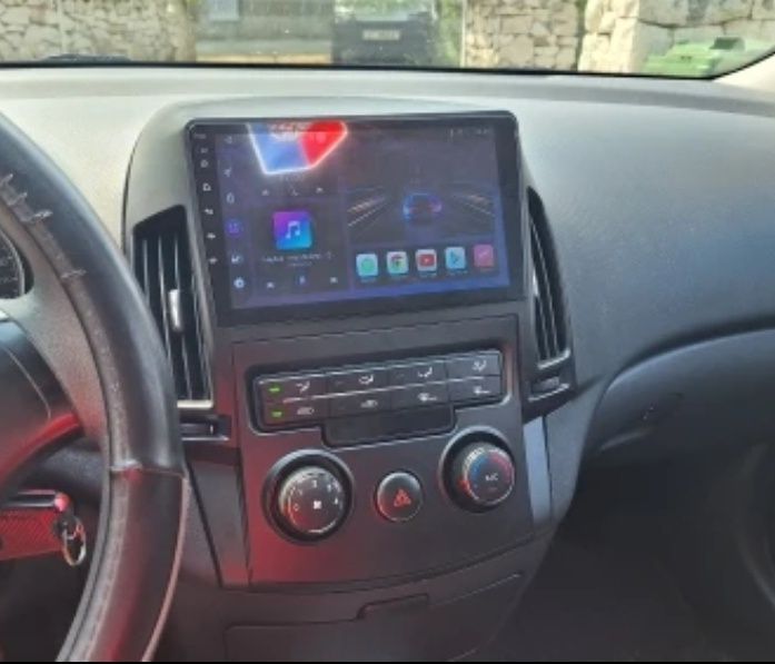 Rádio 9" android Hyundai i30 de 2006-11 CARPLAY WIFI GPS 2/32GB Novo