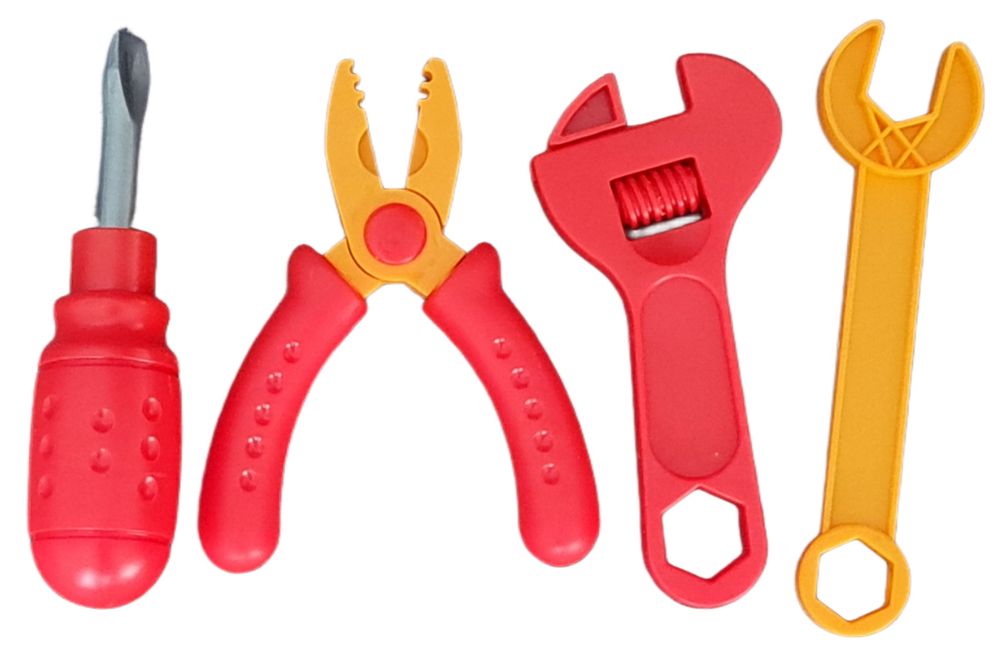 Zabawkowy zestaw narzędziowy z wkrętarką