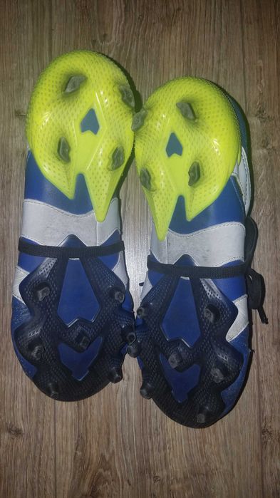 Buty ADIDAS PREDATOR Accelerator FG FR43 27.5cm kultowe lanki korki professionalne Skóra* kangurza