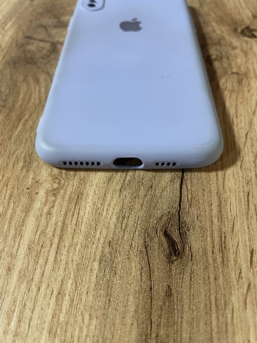 Чехол Silicone Case iPhone Xs max FullCamera закрытый низ камера айфон