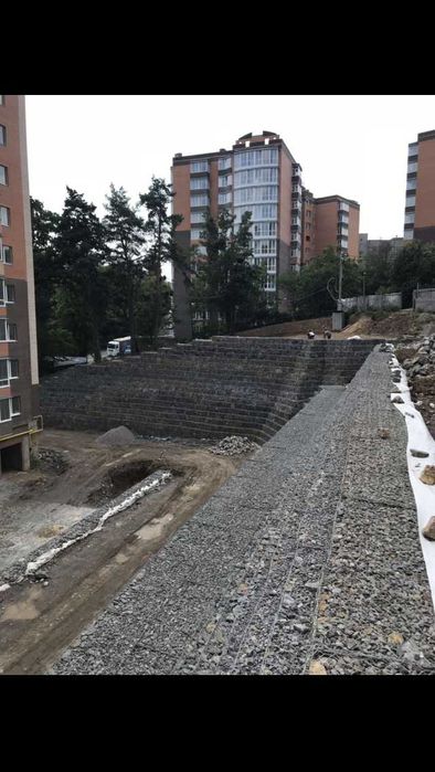 Габион Габіон плетений Сітка габіонна будівельна з доставкою виробник