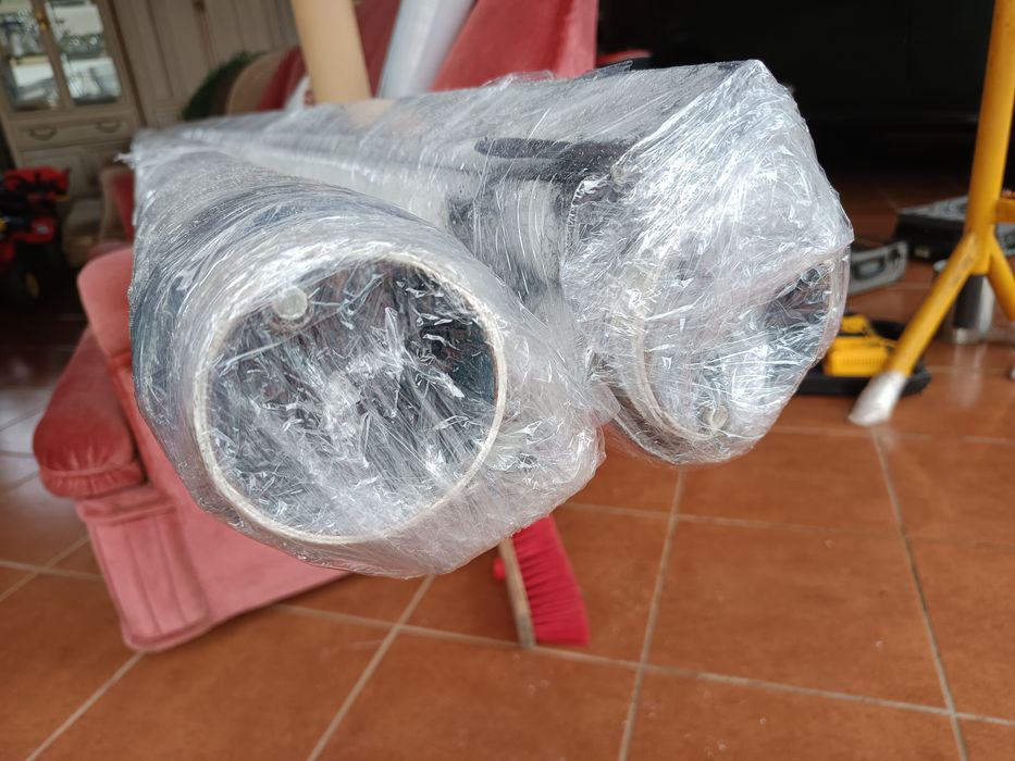 Cortinas Elétricas em PVC para portão de Garagem  com Automatismo