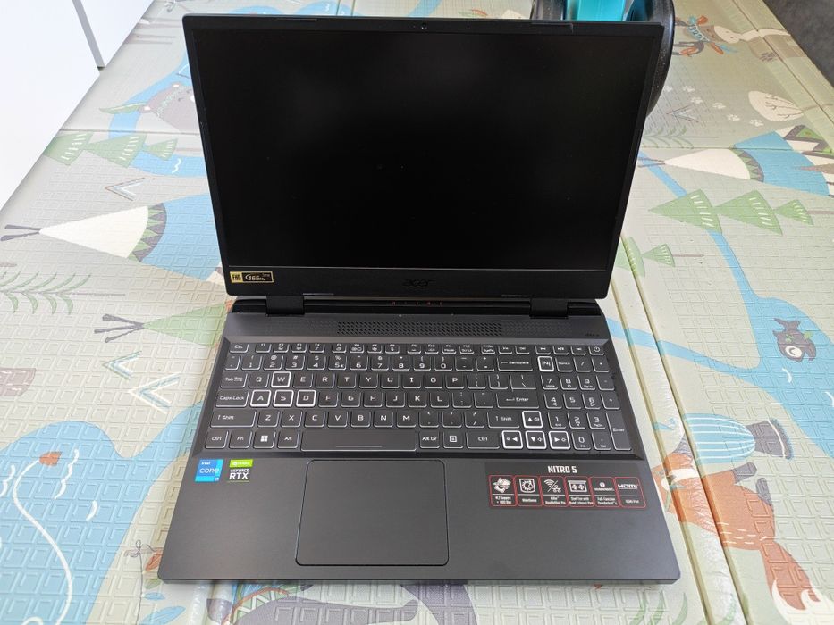 Acer nitro 5 i7, rtx 3070Ti, 1 tb