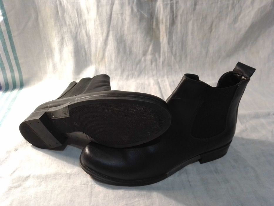 Ботинки женские кожа