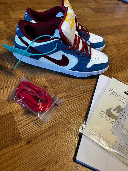 Nike SB Dunk люкс якість йдуть з шнурками і документацією