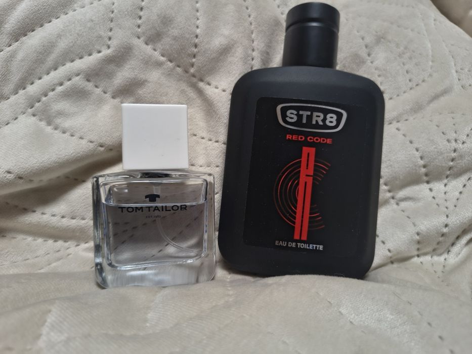 Zestaw dwóch perfum STR8 Red Code i Tom Tailor Man