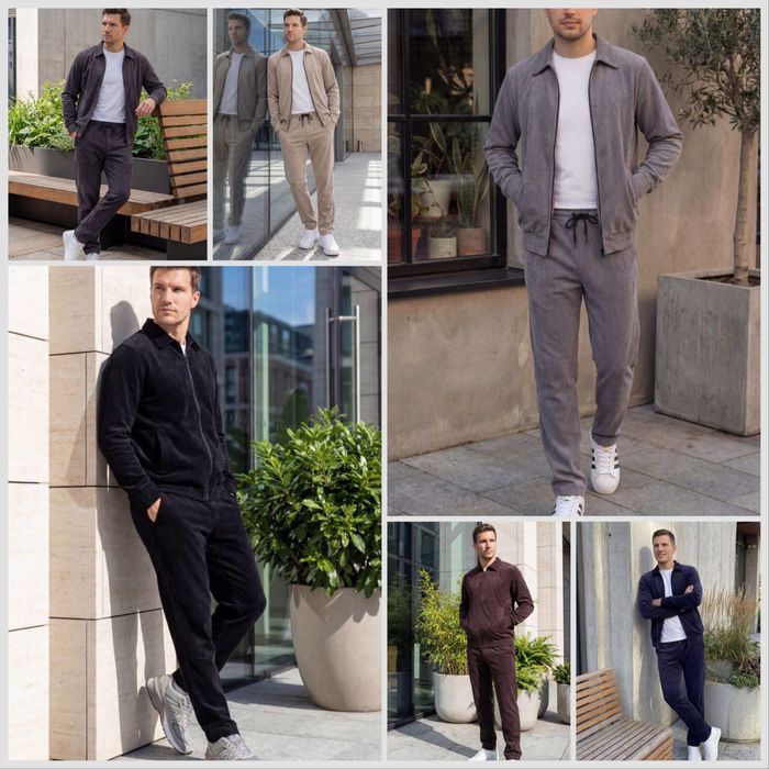 Мужской вельветовый костюм/Чоловічий вельветовий костюм YE