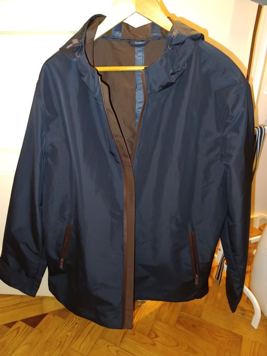 Casaco-capa impermeável homem