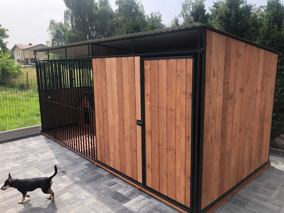 Kojec dla psa , Box + narzędziownia