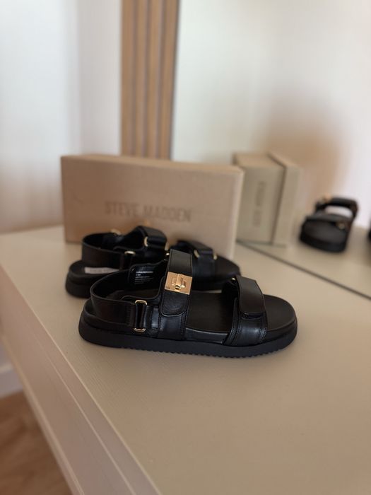Сандалі/босоніжки Steve Madden, шкіра, 7.5 ( стопа 23.5/23,8)розмір, в наявності, Нові
