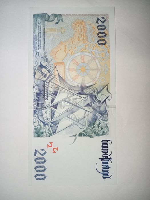 Nota de 2000 escudos nova
