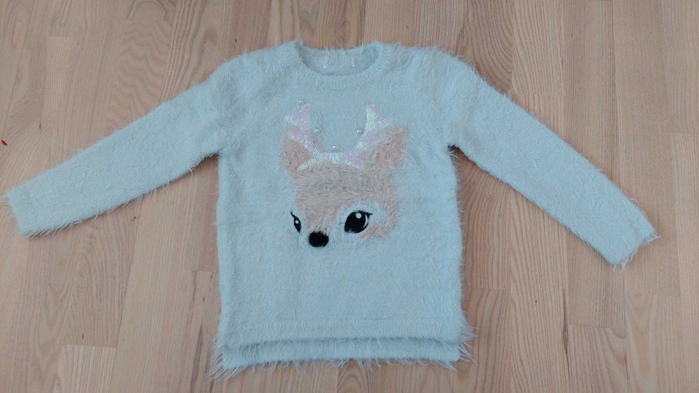 Bluza H&M roz110 z perełkami