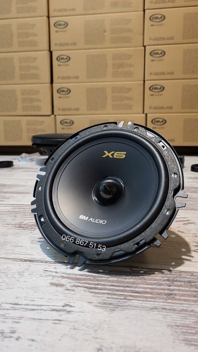 16см Boschmann F-628-X6 компонентна акустика, динаміки, колонки в авто