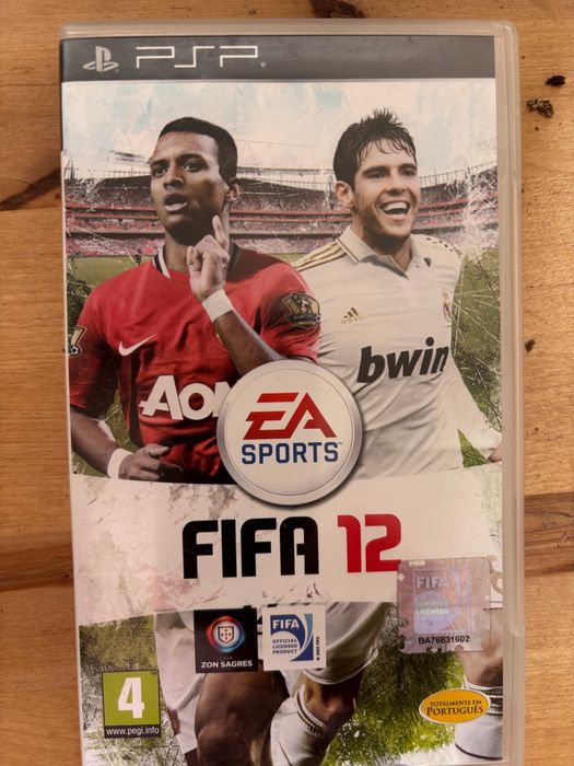 Jogo PSP "FIFA 12" como novo, na caixa com manual
