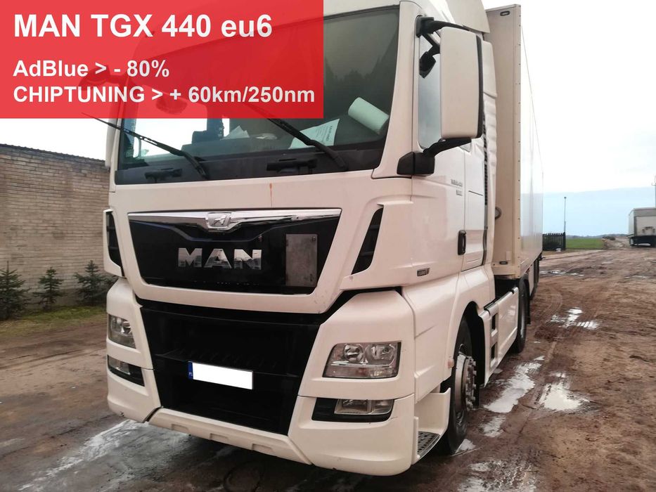 Chiptuning TIR - Daf Man Mercedes Renault Scania Volvo - AdBlue / SCR