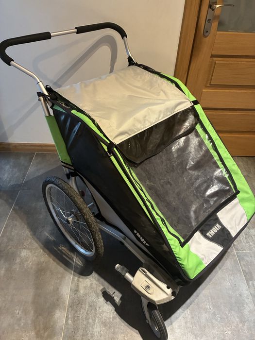 Wozek Thule 3w1 -> spacerowka, jogger, przyczepka
