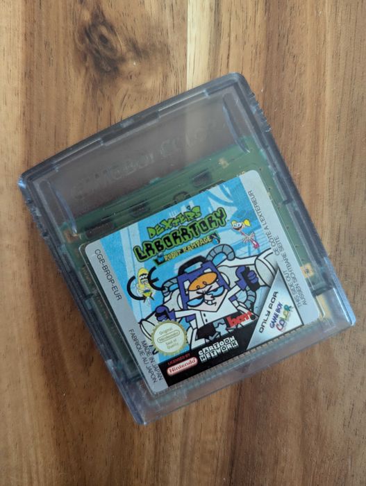 Dexter's Lab Robot Rampage GBC Game Boy Color Oryginał PAL