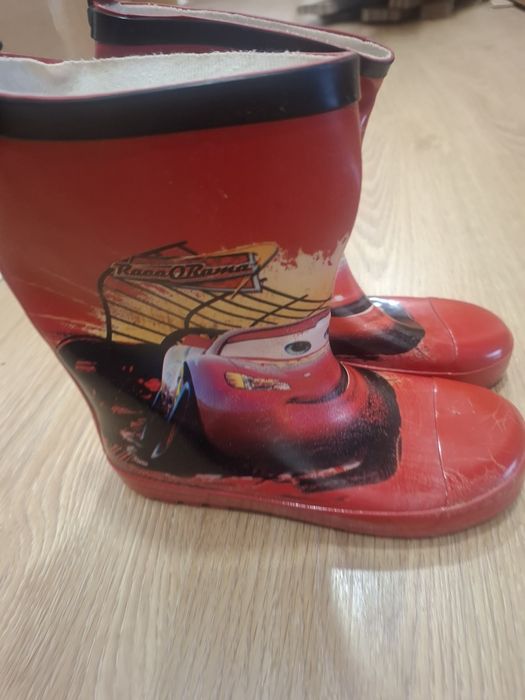 Galochas, botas da chuva, McQueen, criança, tamanho 31