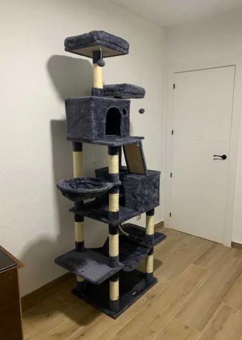 DRAPAK dla kota XXL wieża 206CM domek legowisko zabawka słupek hamak