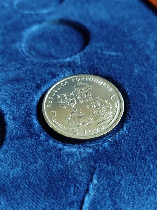 Moeda comemorativa de 200 Escudos- Vasco da Gama