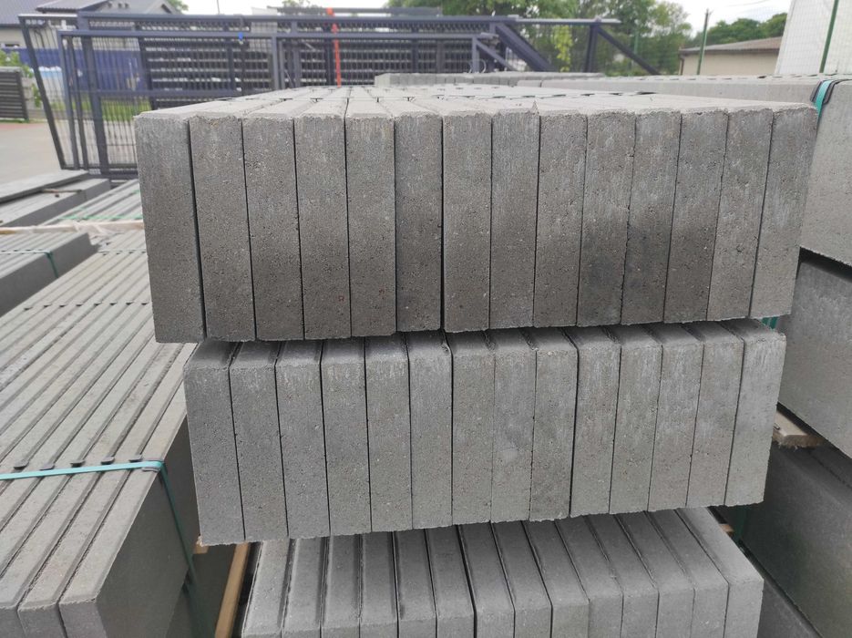 Podmurówka gładka DESKA 250x25x5 SZARA