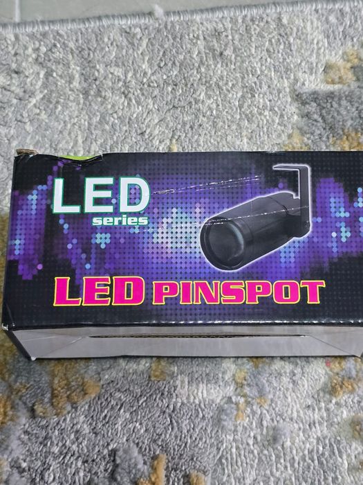LED Pinspot feixe de luz azul