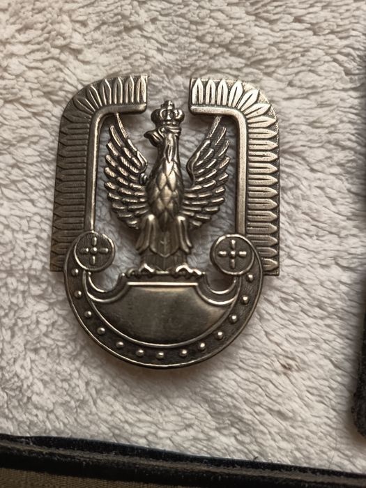 Kolekcja :orzeł, flagi, naszywki.