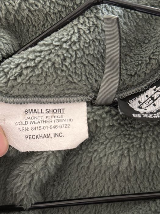 Флісова кофта ECWCS Gen III Level 3   Розмір S/S, Small/Short