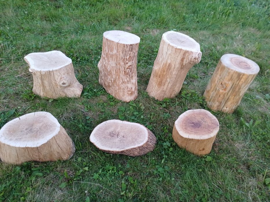 Колода для декору, рубки дров, м'яса.