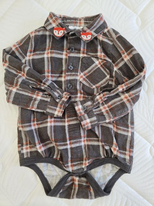 Боді утеплений з лисичками