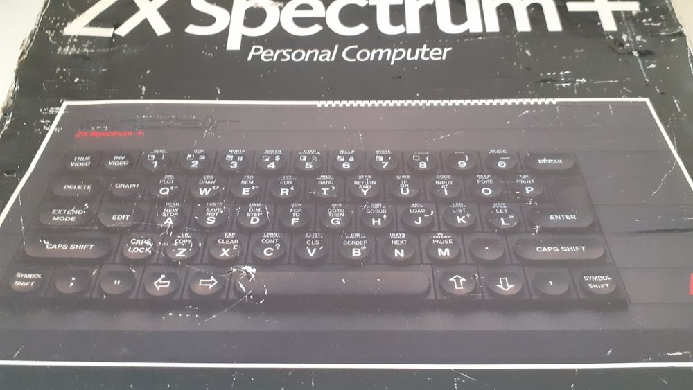 Sinclair ZX Spectrum + com HDMI caixa k7 e manual