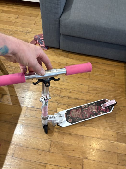 Trotinete Rosa para meninas