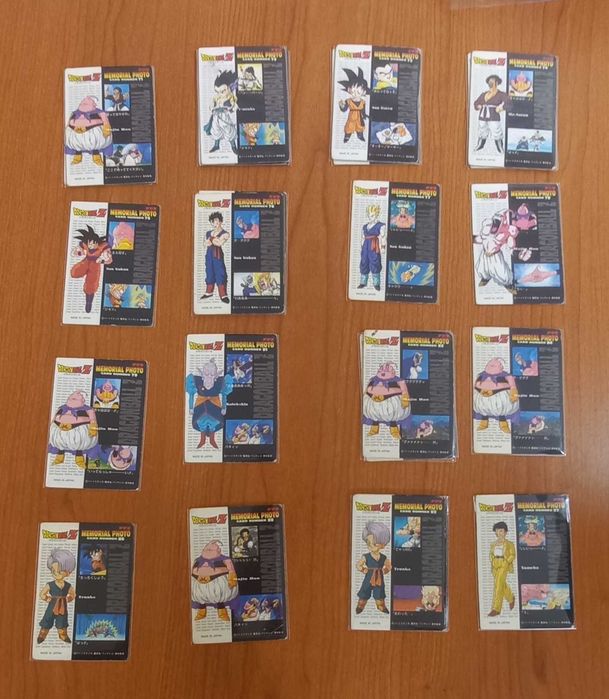 Cartas Dragon Ball Z Memorial Photo