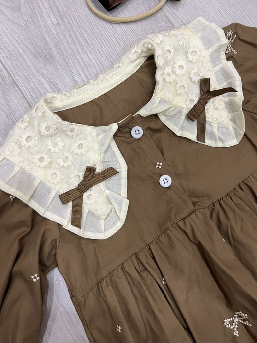 Боді сукня / гольфи / пов’язка / лук для фотосесії