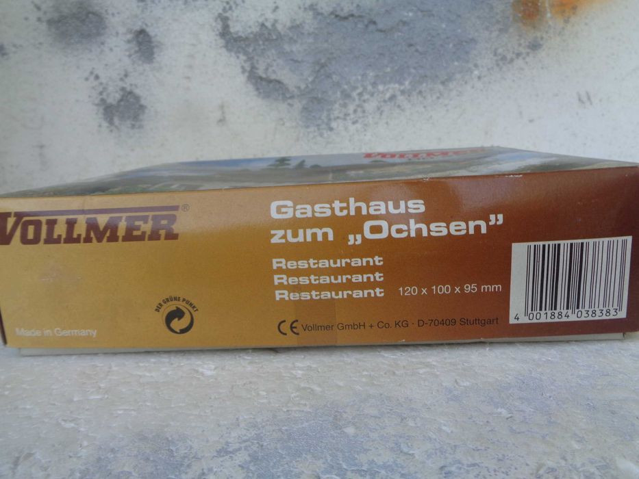 1:87 Vollmer Restaurante para pista de comboio